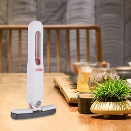 All-in-one no-touch pusher drying mini sponge sponge mop pusher pusher water mop, 3 refills 01345GA / 올인원 노터치 밀대 물기제거 미니 스폰지 스펀지 대걸레 밀대 밀 물 걸레, 리필3개 01345GA