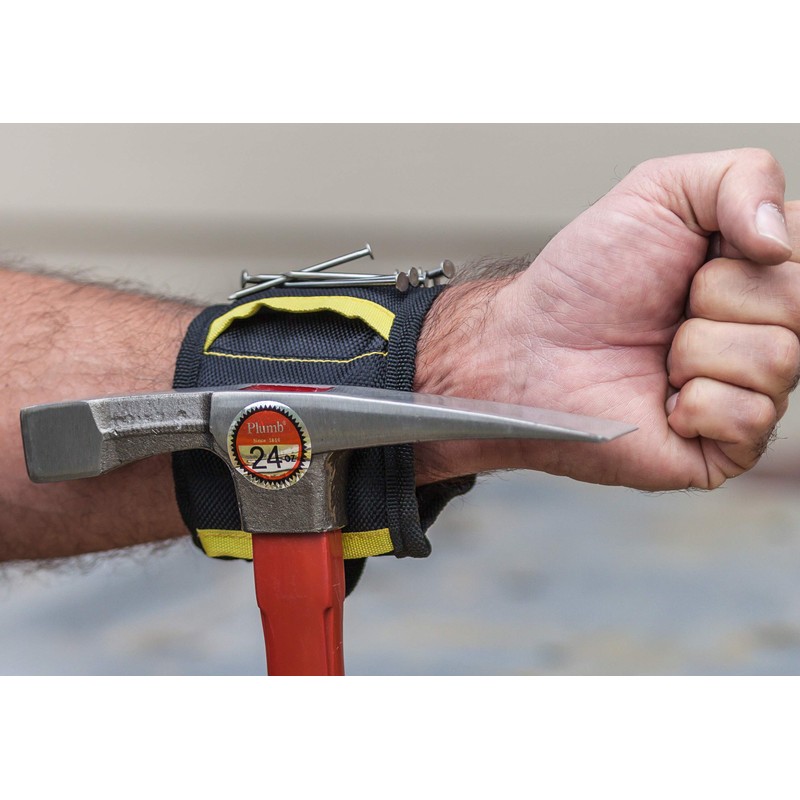 Professional Magnetic Wristband with Strong Magnets for Holding Screws, Nails,