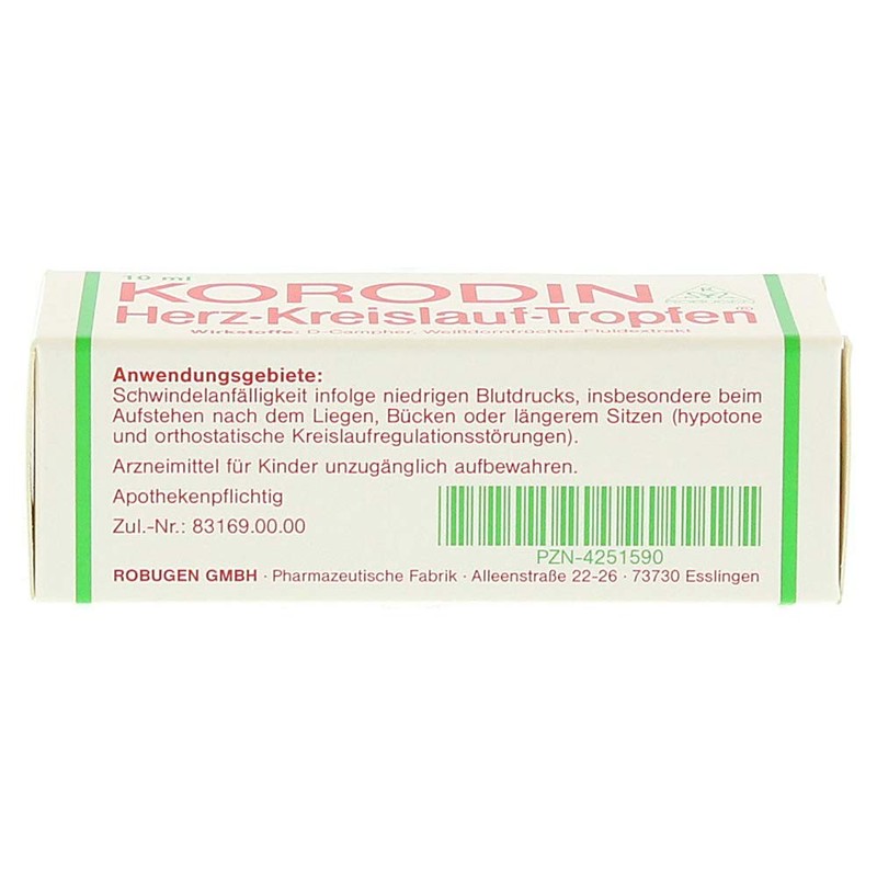 KORODIN Cardiovascular oral drops 10 ml