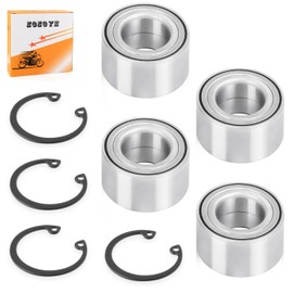 4Pcs Front or Rear Wheel Bearing + Circlip for Honda Talon/Pioneer 520 700 1000 SXS1000 SMS520 SMS700 2016-2023 91054-HL3-A41