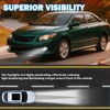 LED Fog Lights Compatible with 2008-2010 Toyota Corolla Bumper Driving