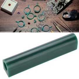 Ring Wax Casting Tube, Jewelry Ring Shape, Hard Green Wax, Work with Flat Large Tube, Smooth Inside, for Creating and Designing Ring(T250)