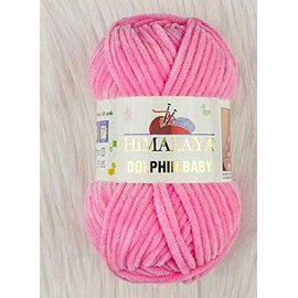 Himalaya Dolphin Baby 4 Skeins Super Bulky Velvet Yarn - 1643 Yds, 524 Yds/Skein, 4x100 Gram (14,11 oz) Baby Blanket, Amigurumi, Crochet Yarn