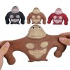 Gorilla Figure for Stress Relief, Latex Monkey Gorilla Toys, Anti-Anxiety