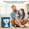 GMEMNOV Fathers Day Gift Bag - 13" Large Fathers Day