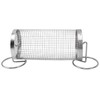 BBQ Net Tube Rolling Grilling Basket Stainless Steel Wire Mesh