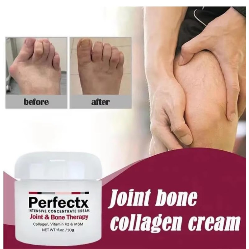 NATUREGURU Perfectx Joint & Bone Support Cream 50g, Intensive Concentrate