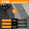 ROKENPOY 2 Pack 2'' Rise Driveway Curb for Ramps,Driveway Ramp
