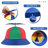 LYTIVAGEN Children's Propeller Hat Colourful Helicopter Hat Baseball Cap with