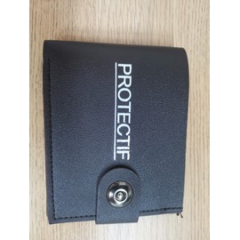 PROTECTIF Men's Wallet, Men's Fashion Short Coin Purse Multi-Card Slots Casual Wallet Horizontal Card Holder,black