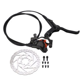 BuyWeek Bicycle Hydraulic Disc Brake Set, Mountain Bike Right Rear 2 Pistons Hydraulic Disc Brake Set Aluminium Alloy MTB Hydraulic Disc Brake Set