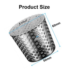 Stainless Steel Gutters, Leaf Protection, Rustproof Rain Gutters, Leaf Protection, Gutters, Downpipe Protection, Stainless Steel Gutter Grid, Sieve Rain Gutter, Downpipe Screen, Leaf Catcher Downpipe