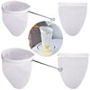 WMKGG Ultra Fine Mesh Strainer Bags, Commercial Grade Reusable Food