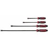 MAYHEW 14065 4 Piece Red Dominator Curved Pry Bar Set NEW