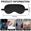 IEKEODI 2Pack Silk Sleep Mask,IEKEODI Eye Mask for Sleeping,Elastic Blackout