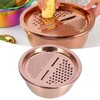 Multipurpose Water Basin Drain Basket with Vegetable Cutter Grater Stainless