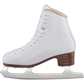 Jackson Ultima Excel JS1291 Womens Ice Skates Width: Medium/Size: Youth 1 (Kid's) Bundle with Skate Guards