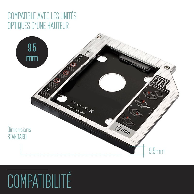 Ewent ew7003 Adapter for HDD/SSD 2.5, Silver