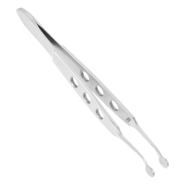 Housoutil 2pcs Meibomian Gland Massage Tweezer Stainless Steel for Gentle Eye Care Safe for Skin for Beauty Salons and Home Use