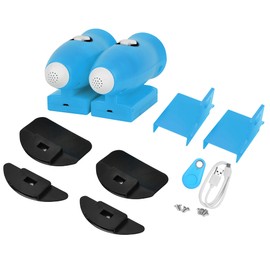 2PCS Music Light Sprayer with Remote Control for Self balancing Scooter Walker Scooters Blue