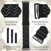 Wig Elastic Band Non-Skid Wig Grip Band Straps Adjustable, 6Pcs
