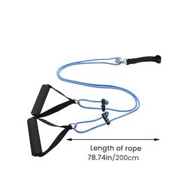 Shoulder Pulley, Adjustable Pulley System, Shoulder Pulley Over The Door, Multi-Use Shoulder Pulley for Physical Ther-apy at Home, Shoulder Rehab, Rotator Cuff Recovery, Improve Flexibility Stretching