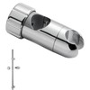 kasanidika Shower Hook Repair Replacement 360° Free Rotation Angle Adjustable