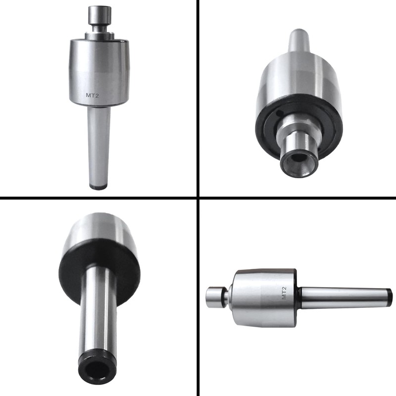 Mt2 Medium Duty Live Center Set, 2MT Morse Taper Live