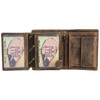 Greenburry Billy The Kid Lederbörse Herren Geldbörse Braun 8x11x2 cm