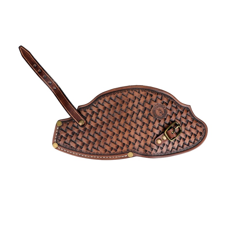 Tourbon Outdoors Leather Axe Head Cover Handle Guard Collar Protector