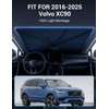 Proadsy Windshield Sun Shade Umbrella for 2016-2025 Volvo XC90 Foldable
