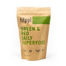 fitppl fitppl Organic Greens Superfood Powder & Super Reds w/Camu Camu, Chlorella, Spirulina, Moringa Powder for Immune Support & Gut Health | Sustainable, Stevia & Gluten Free, Daily Greens Supplement