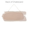 Rustic Barnwood Wall Mounted Hanging Chalkboard Sign 33"x14" - EGP-HD-0005