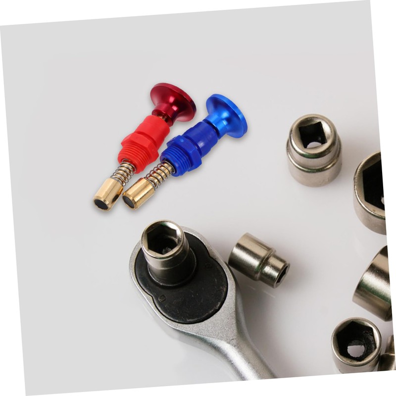 CHILDWEET 2pcs Motorcycle Throttle Control Plunger Starter Knob Switch Manual