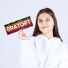 Bratort Metal Sign L 10.5 x 28 cm for the