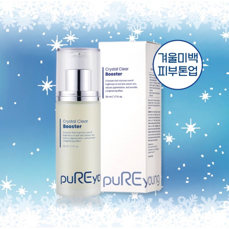 Fury Young Puriyoung Crystal Clear Booster 50ml Radiant Whitening /