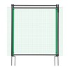 Temporary Fence Gate,3' Height,Garden Fence Mesh Door, Free Open and