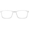 Solar Unisex Glasses R03 Blue +1, Transparent matt.