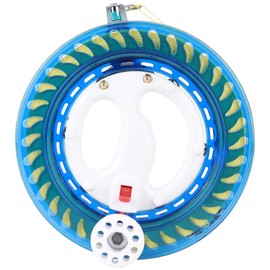 Keenso Line Winder,Multifunctional Sea Fishing Hand Catch Handle Spool Reel Line Winder with 450m Line(Blue) Fishing Supplies