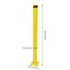 Safety Bollard Post Yellow Steel Bollards 60 Inch Height Steel