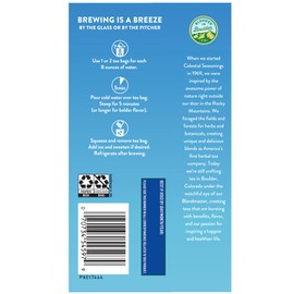 Celestial Seasonings Cold Brew Sweetened Tea with Lemon Iced Tea 18 Tea Bags