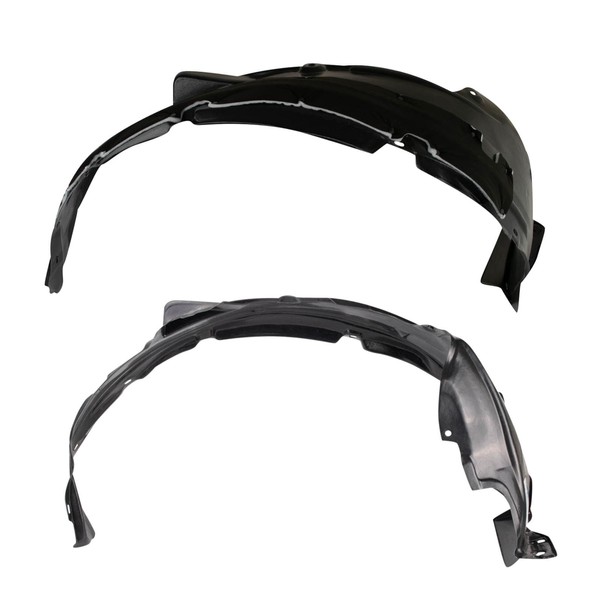 TRQ TRQ Front Inner Fender Liner Set Compatible with 2012-2014