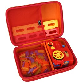 Mchoi Hard Case Suitable for Domino Train Set for Kids, Domino Train Toy Machine, Shockproof Domino Train Toy Machine Protective Case, Case Only