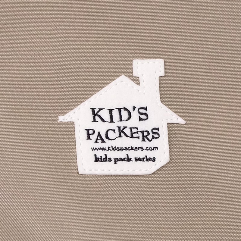 KID'S PACKERS Strider Carry Bag / Beige x Moss Green
