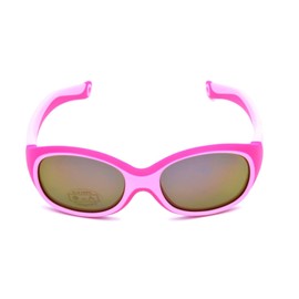 Gamswild GAMSKIDS WK5121 Sunglasses for Toddlers Girls Boys Unisex Blue Green Pink Approx. 3-6 Years, pink