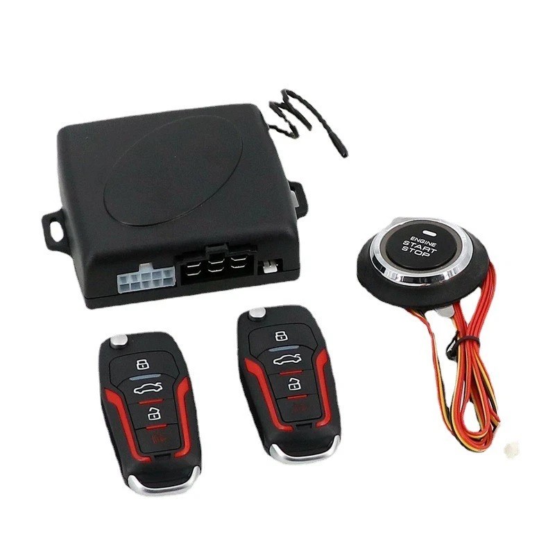 Car Ignition Switch Engine Start Push Button Keyless Entry Starter