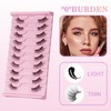 Half Eyelashes, Fake Lashes, Natural False Eyelashes, 10 Pairs of