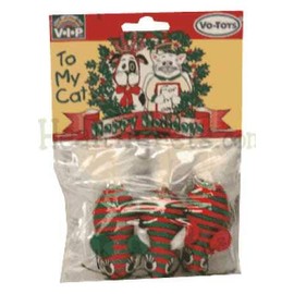 VoToys Christmas Braided Mice Aa,AOE 3 Pack