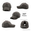 ProMindFun Womens Pony Hat High Ponytail Baseball Cap Girls Messy