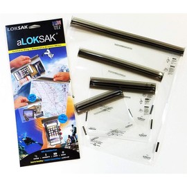 LOKSAK aLOKSAK aLOKD4-MP Set of 4 4x7, 6x6, 9x6, and 12x12